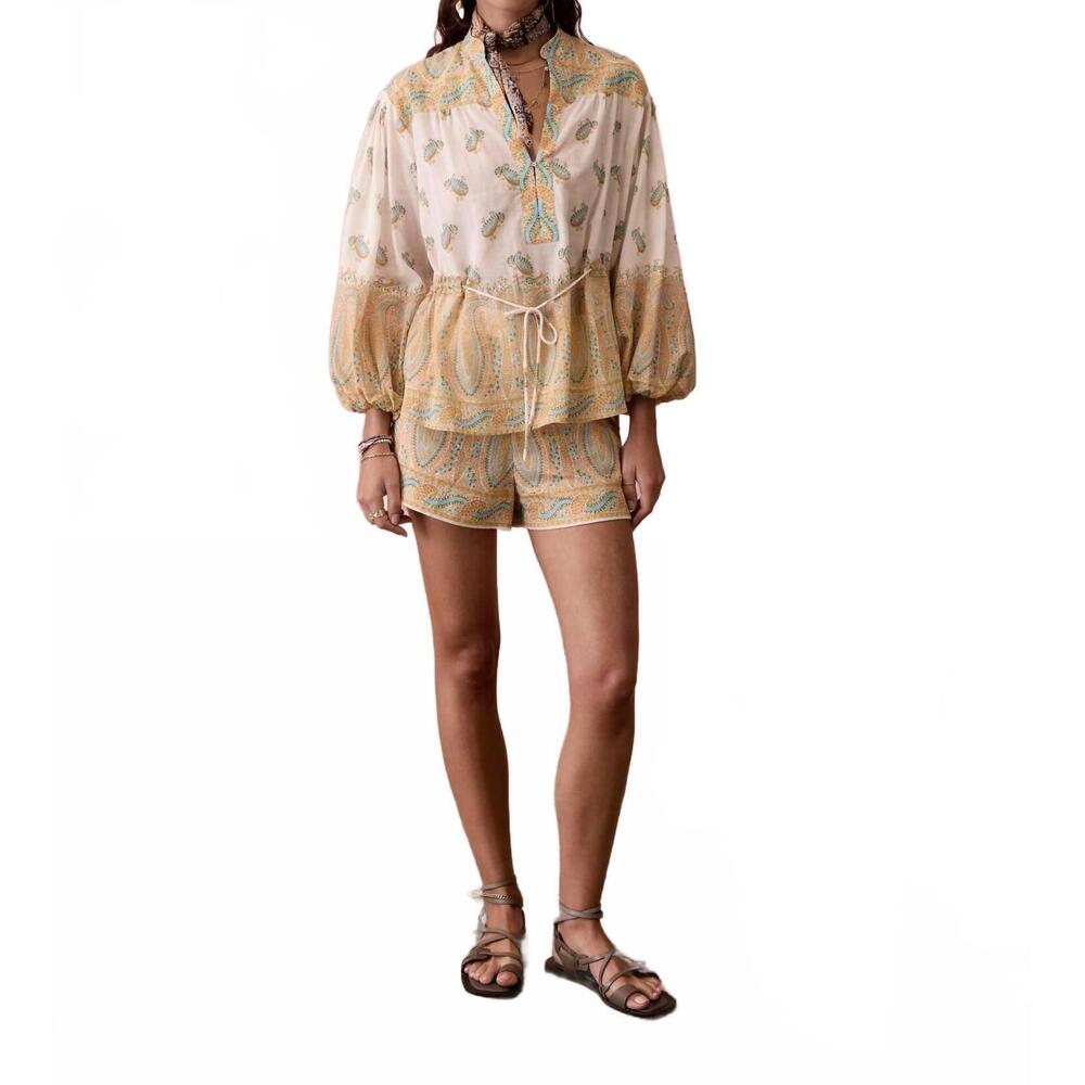 NEW BOTEH jardin smock shirt in crème